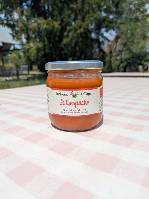 Gaspacho Individuel (350g) - Pause Fraîcheur Nomade