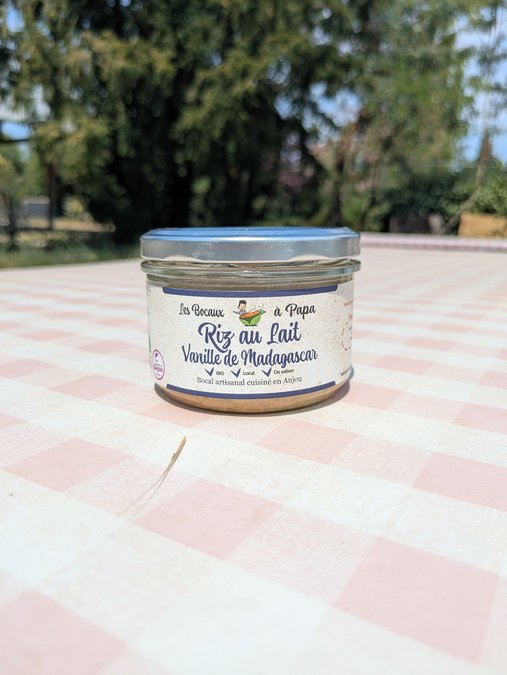 Riz au Lait Vanille de Madagascar (170g) - Dessert d'Exception