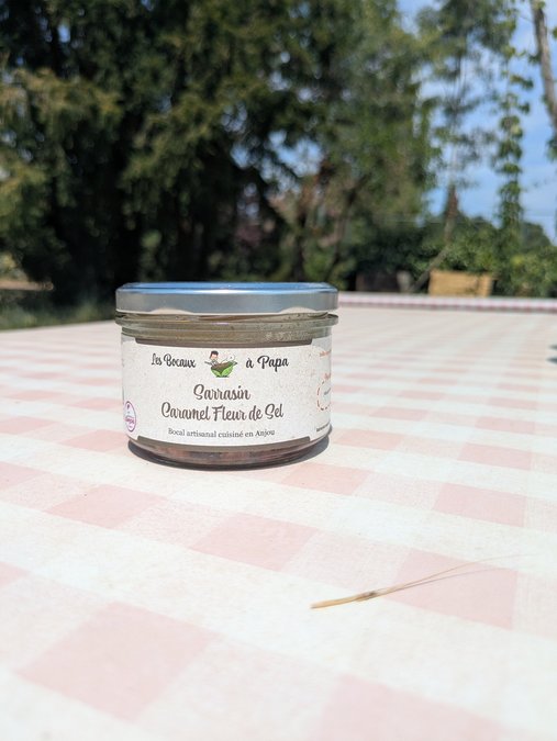 Riz au Lait Sarrasin & Caramel Fleur de Sel (170g) - Touche Bretonne
